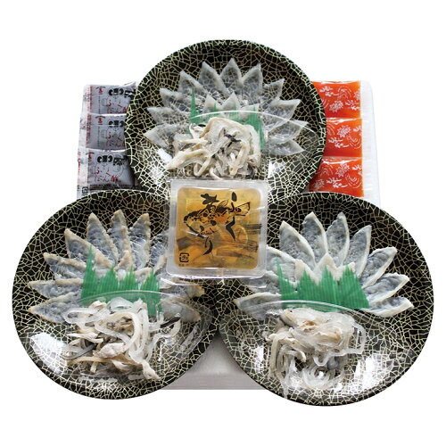 JAN 4532486203300 食べ比べふく刺身セット FST-3Z 株式会社藤フーズ 食品 画像
