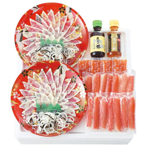 JAN 4532486307411 蟹とふくの紅白しゃぶしゃぶ食べくらべ TNK-80Z 株式会社藤フーズ 食品 画像