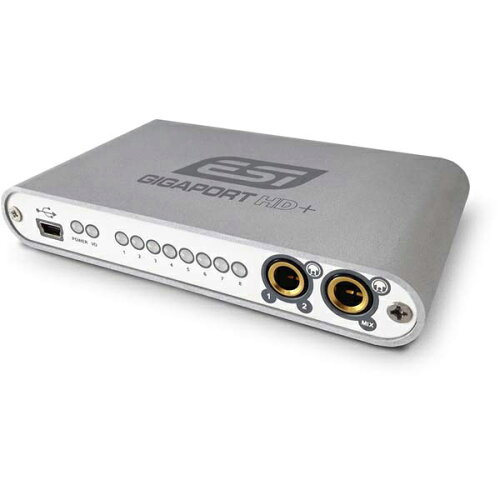 JAN 4534217738006 ESI USBオーディオインターフェース 24bit - 8アウト GIGAPORT HD＋ 株式会社銀座十字屋 楽器・音響機器 画像