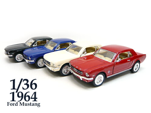 JAN 4534253026679 フォード マスタング 1964 201-667 KiNSMART キンスマート ミニカー WB モーターサイクル 1/36 アメリカン 株式会社ファースト・アロー おもちゃ 画像