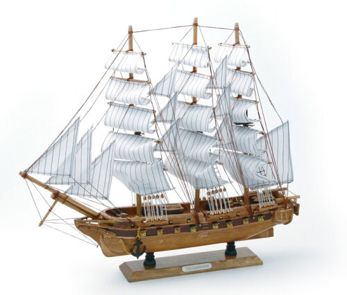 JAN 4534253281207 木製帆船模型　コンスティチューション号　50センチ　完成品　ファーストアロー 株式会社ファースト・アロー ホビー 画像