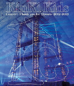 JAN 4534266004572 KinKi　Kids　Concert　-Thank　you　for　15years-　2012-2013/Ｂｌｕ－ｒａｙ　Ｄｉｓｃ/JEXN-0012 株式会社ジャニーズ・エンタテイメント CD・DVD 画像