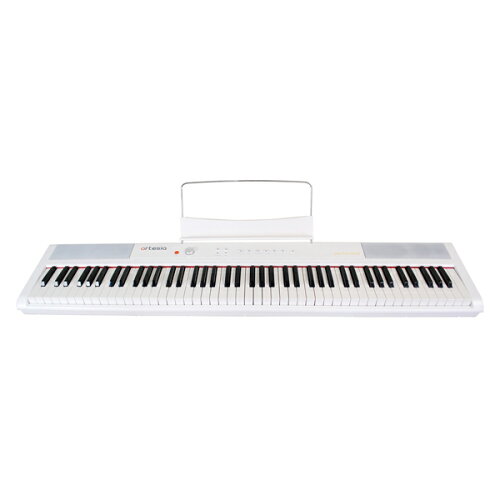 JAN 4534853715959 アルテシア Artesia 電子ピアノ 88鍵 軽量スリム設計 電池駆動対応モデル ホワイト サスティンペダル付属 PERFORMER_WH 株式会社キョーリツコーポレーション 楽器・音響機器 画像