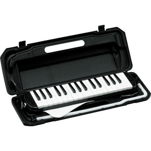 JAN 4534853802154 キョーリツコーポレーション 鍵盤ハーモニカ メロディーピアノ ブラック P3001-32K 株式会社キョーリツコーポレーション 楽器・音響機器 画像