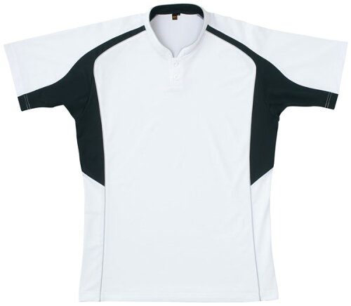 JAN 4534884719063 ベースボールシャツ BOT730A カラー：ホワイト×ブラック サイズ：S #BOT730A ゼットクリエイト株式会社 スポーツ・アウトドア 画像