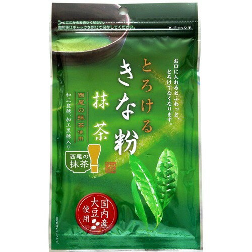 JAN 4535301014068 とろけるきな粉 抹茶(60g) 株式会社タクセイ 食品 画像