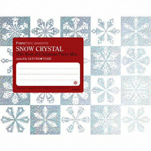 JAN 4535388050621 Francfranc　presents　SNOW　CRYSTAL　-The　Best　of　Christmas　Party　Mix-/ＣＤ/PRPH-5062 有限会社フィルター・インク CD・DVD 画像
