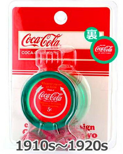 JAN 4536775301715 ヴィンテージコカコーラヨーヨー 金属ベアリング内臓のバタフライ形状 株式会社マツイ・ゲーミング・マシン おもちゃ 画像