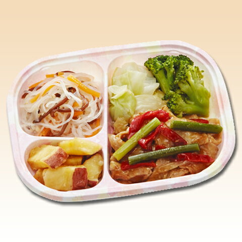 JAN 4538825447039 冷凍 いきいき御膳mini 豚スタミナ焼き   ヘルシーフード株式会社 ダイエット・健康 画像