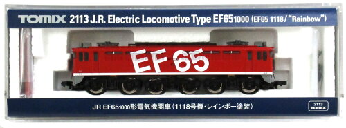 JAN 4543736021131 トミックス EF65形電気機関車(レインボー) 2113  鉄道模型 Nゲージ 株式会社トミーテック ホビー 画像