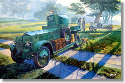 JAN 4544032667542 1/35 英ロールスロイス装甲車Mk.I 1920年型 ローデン バウマン 035T801 有限会社バウマン ホビー 画像