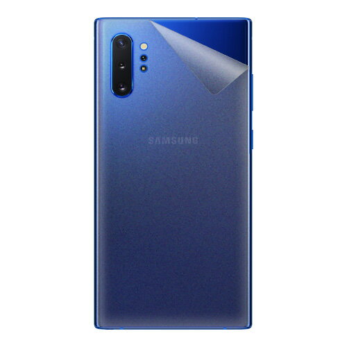 JAN 4544378521591 スキンシール Galaxy Note10+ 透明・すりガラス調 ユニバーサルシステムズ株式会社 スマートフォン・タブレット 画像
