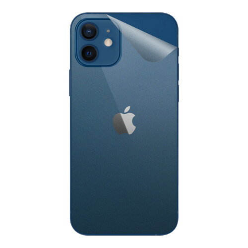 JAN 4544378708428 スキンシール iPhone 12 透明・すりガラス調 ユニバーサルシステムズ株式会社 スマートフォン・タブレット 画像