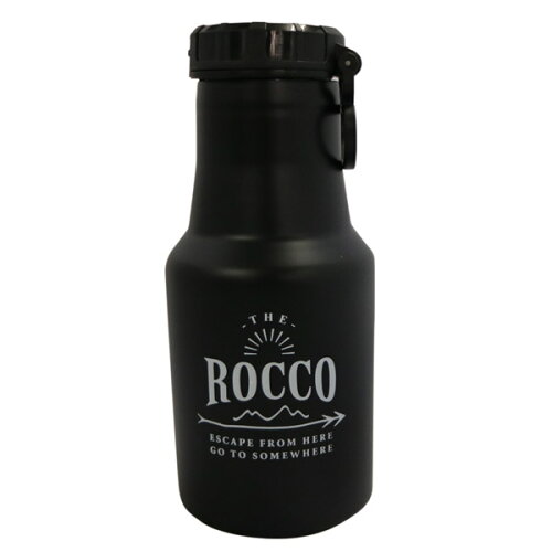 JAN 4544632410319 ロッコ ワンタッチボトル   rocco one touch bottle ブラック 株式会社グローバルアロー キッチン用品・食器・調理器具 画像
