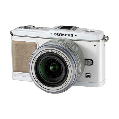 JAN 4545350023249 OLYMPUS E-P1 レンズキット WHITE OMデジタルソリューションズ株式会社 TV・オーディオ・カメラ 画像