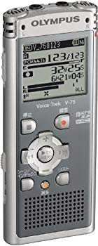 JAN 4545350030650 OLYMPUS ICレコーダー Voice-Trek V-75-GRY OMデジタルソリューションズ株式会社 TV・オーディオ・カメラ 画像