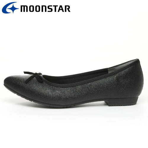 JAN 4546740830249 ムーンスター MoonStar MS SGT103 グリッターブラック 48900126 レディース シューズ パンプス 株式会社ムーンスター 靴 画像