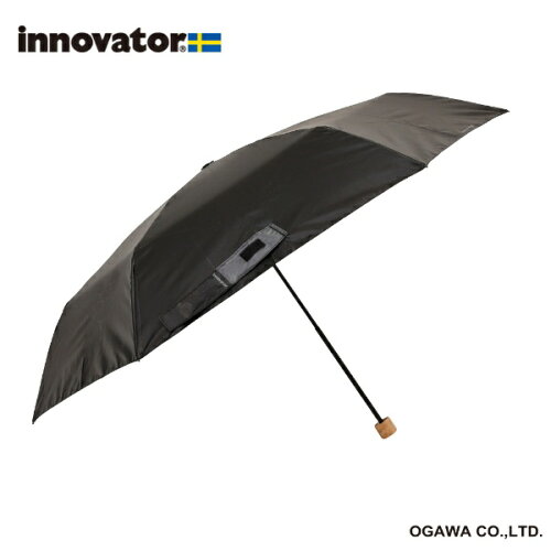 JAN 4547128181854 小川｜Ogawa 軽量折りたたみ傘 innovator イノベーター ブラック IN-58M-16 雨傘 /メンズ /58cm 株式会社小川 バッグ・小物・ブランド雑貨 画像