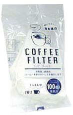 JAN 4547234200005 ニットク コーヒーフィルター 1〜2人用 100枚 ニットク株式会社 水・ソフトドリンク 画像