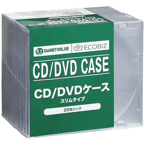 JAN 4547345044239 ジョインテックス cd/dvdケース スリム   a401j-10 プラス株式会社 パソコン・周辺機器 画像