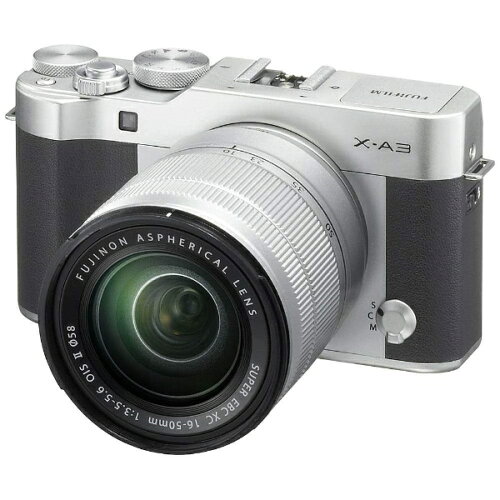 JAN 4547410338751 FUJI FILM Xシリーズ デジタルカメラ X-A3 レンズキット SILVER 富士フイルム株式会社 TV・オーディオ・カメラ 画像