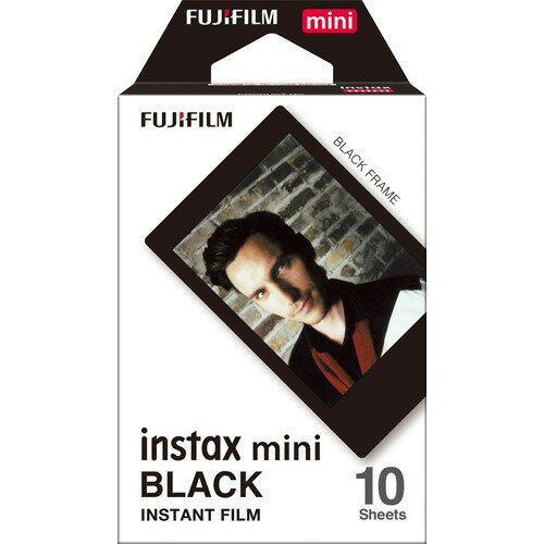 JAN 4547410341300 FUJI FILM INSTAX MINI BLACK 富士フイルム株式会社 TV・オーディオ・カメラ 画像