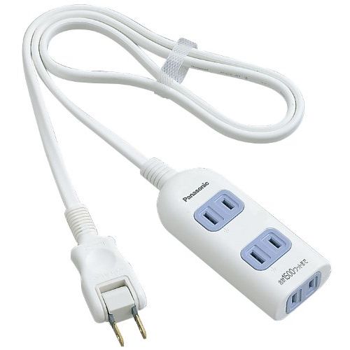 JAN 4547441382709 ザ・タップ ベーシックII 3個口 1m ホワイト WHA2813WKP(1本入) パナソニックオペレーショナルエクセレンス株式会社 パソコン・周辺機器 画像