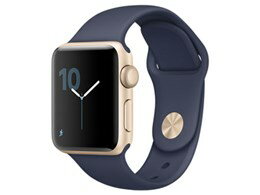 JAN 4547597986400 アップル Apple Watch2 38mm ゴールドアルミ/ブルースポーツ Apple Japan(同) スマートフォン・タブレット 画像
