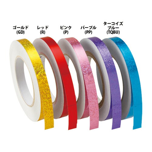 JAN 4547719323526 カラーミラクルテープ ホログラム加工 新体操手具装飾用品 カラー：レッド #HT-3 株式会社ササキスポーツ スポーツ・アウトドア 画像