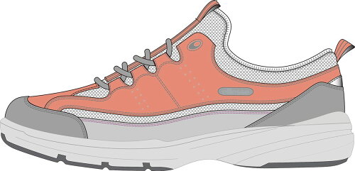 JAN 4548312789801 エレッセ walking footwear sports walk easy sock v-wk367 レッド   株式会社ゴールドウイン 靴 画像