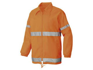 JAN 4548413757570 カンセン　裏メッシュジャケット　Mオレンジ アイトス株式会社 レディースファッション 画像