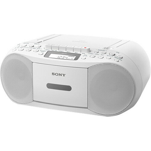 JAN 4548736026544 ソニー CDラジオカセットレコーダー CFD-S70 ホワイト(1台) ソニーグループ株式会社 TV・オーディオ・カメラ 画像