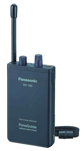 JAN 4549077840240 Panasonic RD-760-K パナガイド ワイヤレス受信機 パナソニックオペレーショナルエクセレンス株式会社 TV・オーディオ・カメラ 画像