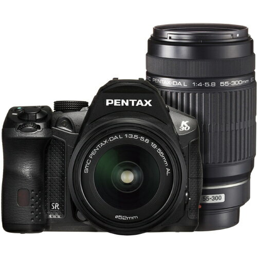 JAN 4549212217531 PENTAX K-30 Wズームキット BLACK リコーイメージング株式会社 TV・オーディオ・カメラ 画像