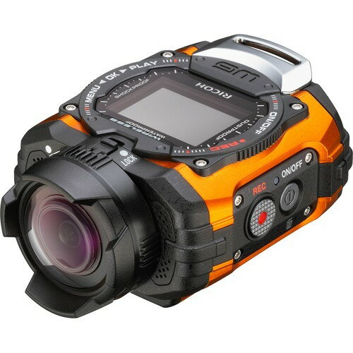 JAN 4549212280016 リコー アクションカメラ WG-M1 オレンジ(1台) リコーイメージング株式会社 TV・オーディオ・カメラ 画像