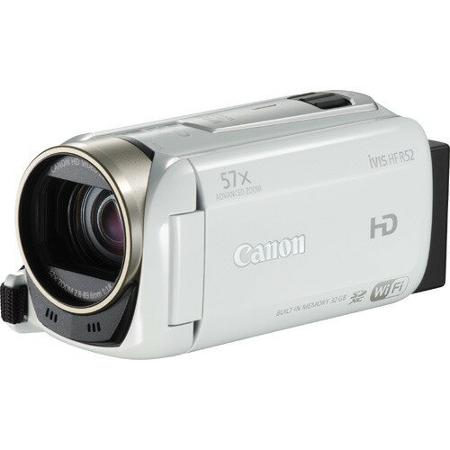 JAN 4549292006230 キヤノン デジタルビデオカメラ アイビス HF R52 ホワイト(1台) キヤノン株式会社 TV・オーディオ・カメラ 画像