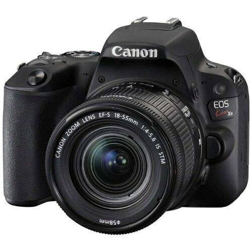 JAN 4549292091311 Canon EOS KISS X9 EF-S18-55 IS STM レンズキット ブラック キヤノン株式会社 TV・オーディオ・カメラ 画像