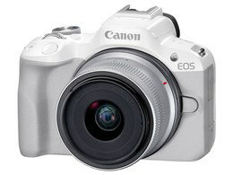JAN 4549292205251 Canon EOS R50 RF-S18-45 IS STM レンズキット ホワイト キヤノン株式会社 TV・オーディオ・カメラ 画像