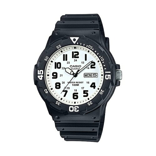 JAN 4549526104220 casio standard スタンダード mrw-200h-7b ホワイト ブラック メンズ カシオ計算機株式会社 腕時計 画像