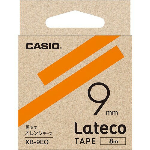 JAN 4549526701665 CASIO ラベルライターテープ XB-9EO カシオ計算機株式会社 スマートフォン・タブレット 画像