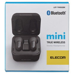 JAN 4549550111713 ELECOM Bluetooth 完全ワイヤレスステレオヘッドホンLBT-TWS02BK エレコム株式会社 TV・オーディオ・カメラ 画像