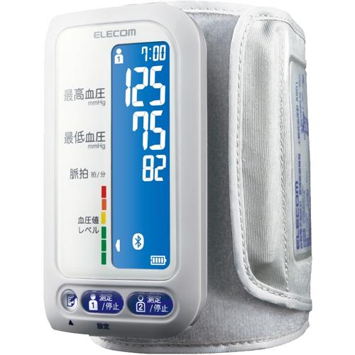 JAN 4549550157193 エレコム 血圧計 上腕式 デジタル 自動計測 充電式 Bluetooth HCM-AS01BTWH(1台) エレコム株式会社 医薬品・コンタクト・介護 画像