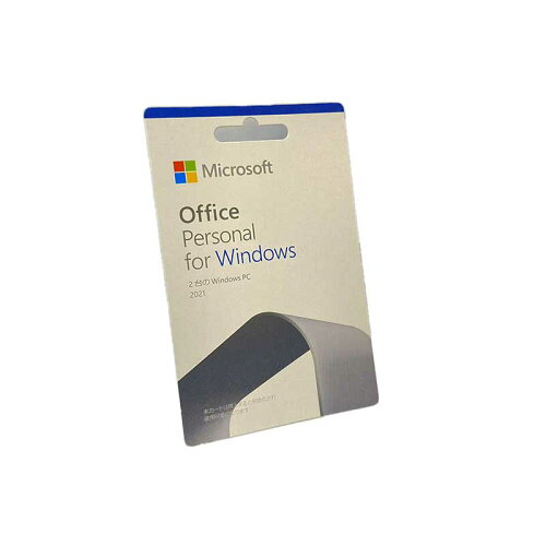 JAN 4549576182544 Microsoft Office Personal 2021 for Windows POSAカード版 日本マイクロソフト株式会社 パソコン・周辺機器 画像