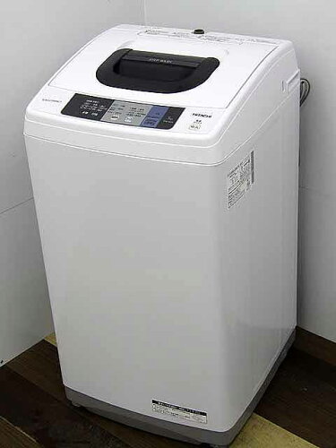 JAN 4549873010663 HITACHI 洗濯機 NW-50A(W) 日立グローバルライフソリューションズ株式会社 家電 画像