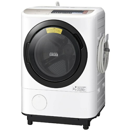 JAN 4549873030685 HITACHI ドラム式洗濯乾燥機 BD-NX120BL(N) 日立グローバルライフソリューションズ株式会社 家電 画像