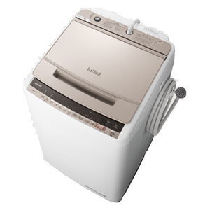 JAN 4549873088419 HITACHI ビートウォッシュ 全自動洗濯機 BW-V80E(N) 日立グローバルライフソリューションズ株式会社 家電 画像