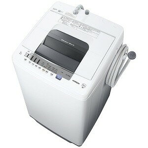 JAN 4549873094670 HITACHI 全自動洗濯機 NW-70E(W) 日立グローバルライフソリューションズ株式会社 家電 画像