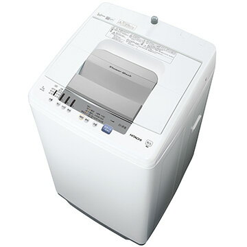 JAN 4549873094717 日立 7.0kg全自動洗濯機 NW-R705-W 日立グローバルライフソリューションズ株式会社 家電 画像