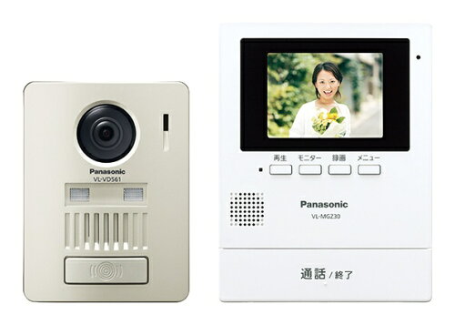 JAN 4549980001813 Panasonic  モニター壁掛け式ワイヤレステレビドアホン VL-SGZ30 パナソニックオペレーショナルエクセレンス株式会社 家電 画像