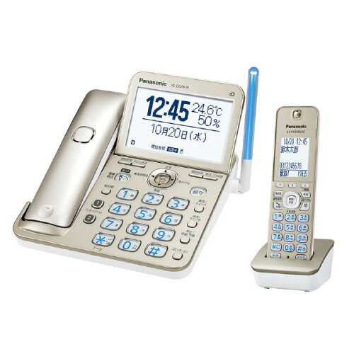 JAN 4549980486450 Panasonic デジタルコードレス電話機 シャンパンゴールド VE-GD78DL-N パナソニックオペレーショナルエクセレンス株式会社 家電 画像